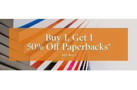 Bogo Off Paperbacks At Barnes Noble Wilmington Coupons Daily