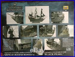 ZVEZDA 9037 Plastic Model Kit 1 72 Black Pearl Captains Jack Sparrow