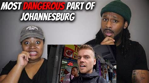 🇿🇦 American Couple Reacts Most Dangerous Part Of Johannesburg South