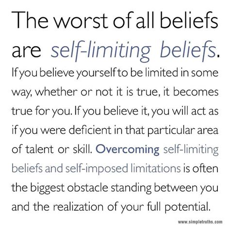 Self Limiting Beliefs Limiting Beliefs Quotes Beliefs Core Beliefs