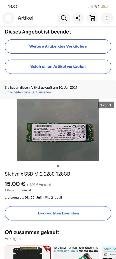 Sk hynix ssd gekauft?gut oder schlecht? (Computer, Technik, PC)