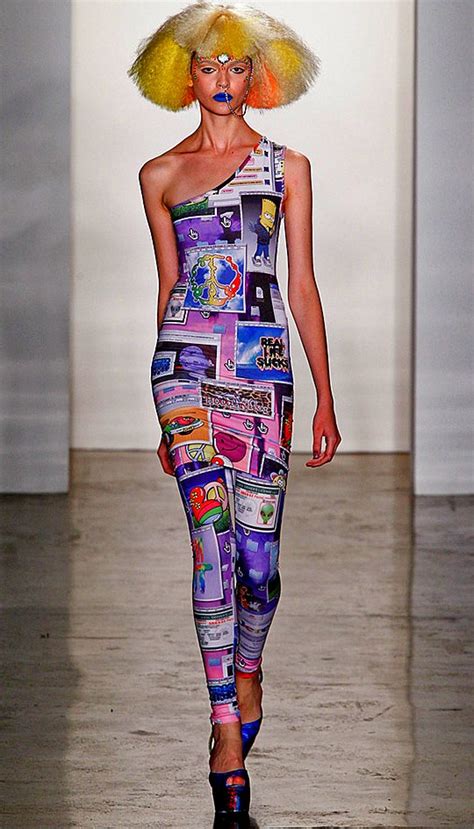 The Flying Tortoise: 1990 Retro Pop Culture Fashion From Jeremy Scott...