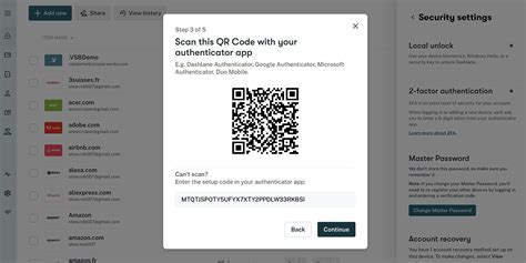 I Can T Find The Qr Code For 2fa Dashlane