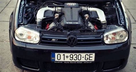 Video Vw Golf Iv V10 Biturbo