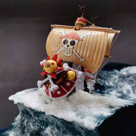 JHmodelator: DIORAMA BARCO THOUSAND SUNNY. ONE PIECE.