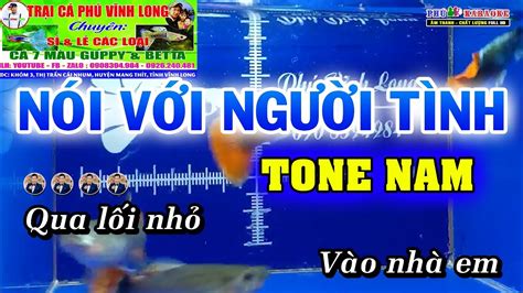 N I V I Ng I T Nh Karaoke Tone Nam Dm Ph Karaoke Youtube