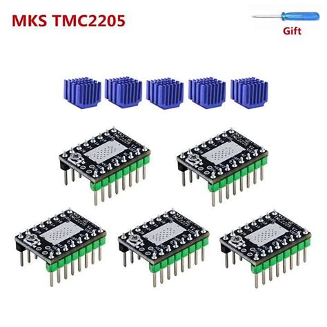 stepper driver TMC2225 module 3D Printer stepping engine cnc machine ...