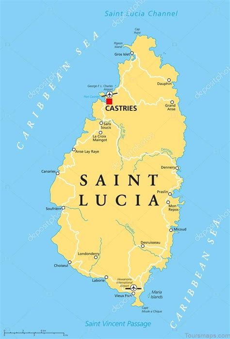 Santa Lucía Travel Guide: Map Of The Entire Town - ToursMaps.com