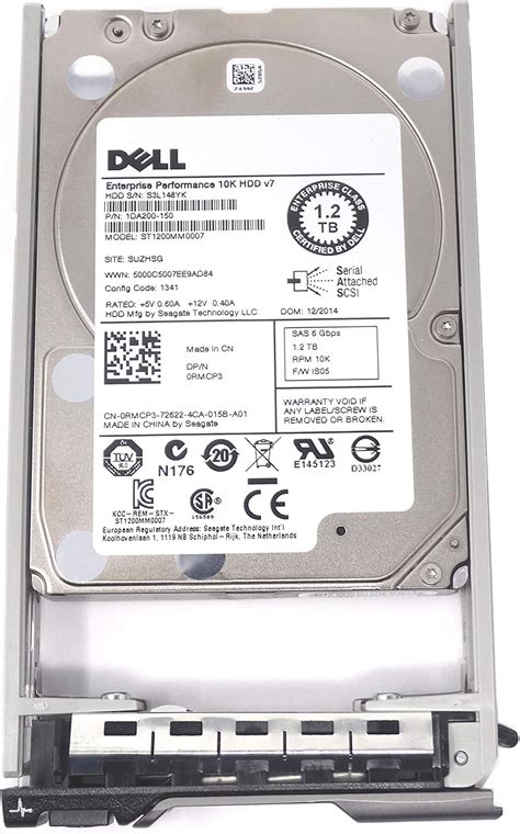 Amazon Seagate 1 2TB HDD 10K RPM 2 5 12Gb S SAS Hard Disk Drive