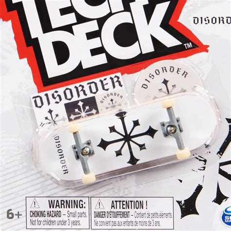 Tech Deck Disorder Logo Fingerboard White | 1133675_No size