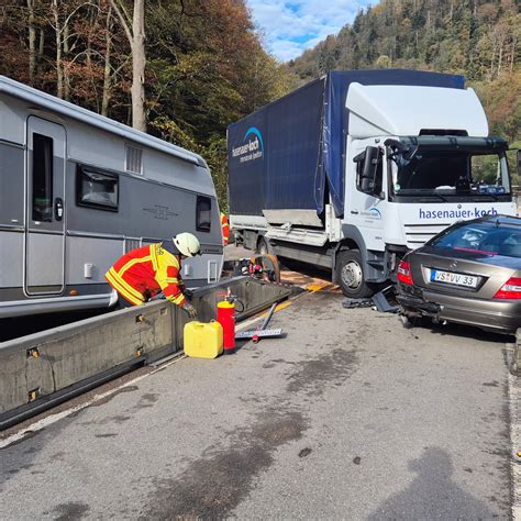 B Nach Unfall Im H Llental Wieder Frei Swr Aktuell