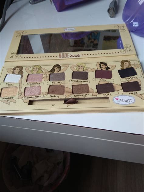 Thebalm Nude Tude Eyeshadow Palette Beauty Personal Care Face