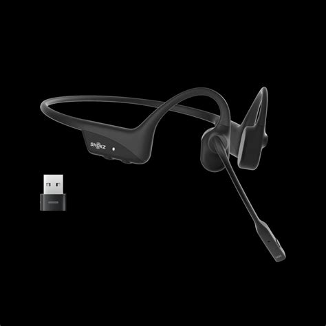 Shokz Opencomm 2uc With Usb A Bluetooth Wireless Bone Conduction Headset Ledxess Innovative