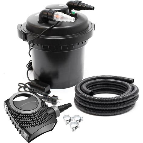 Sunsun Cpf 280 Set 8000l 11w Uvc Neo2800 Pompe Tuyau Kit De Filtration Comparer Les Prix De