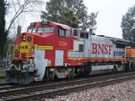 Bnsf 558 Ex Atsf Warbonnet Ge B40 8w In Merced Ca Flickr