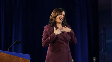 Kamala Harris Accepts Vp Nomination At The Democratic National