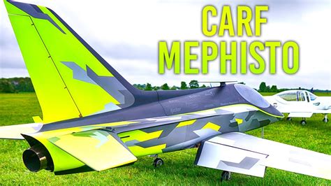 AWESOME RC JET FLIGHT CARF MODELS MEPHISTO MARKUS RUMMER DR LOW