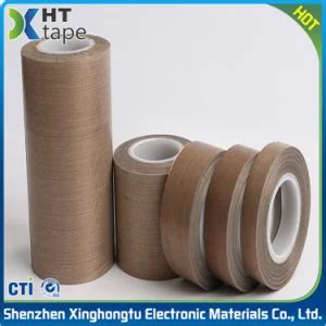 Heat Resistant Ptfe Coated Fiberglass Adhesive Insulation Tape China