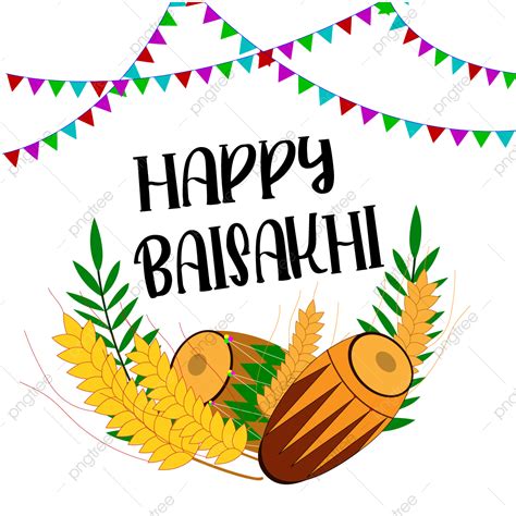 Happy Baisakhi Vector Hd Images Happy Baisakhi Wonderful Design