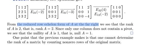 Linear Algebra Why Does Ref And Rref Pivot Direction Seem So Vaguely