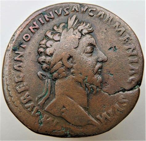 Impero Romano Marcus Aurelius AD 161 180 Bronzo Catawiki