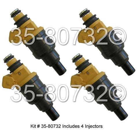 Hyundai Excel Fuel Injector Set L Engine