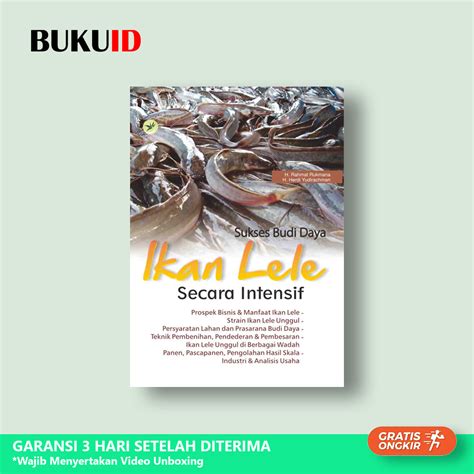 Jual Buku Sukses Budi Daya Ikan Lele Secara Intensif Original