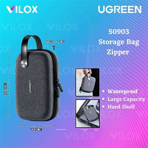 Jual Ugreen Travel Bag Tas Organizer Pouch Kabel Charger Hp Phone Hard