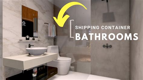 Shipping Container Home Bathroom Designs YouTube