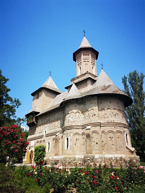 Sfanta Precista Fortified Church, in Galati, Romania Stock Image ...