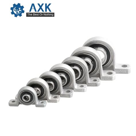 Pillow Block Bore Ball Bearing Zinc Alloy Diameter Mm Axk