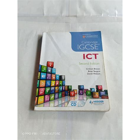 Jual Buku Cambridge Igcse Ict Second Edition Graham Brown Shopee