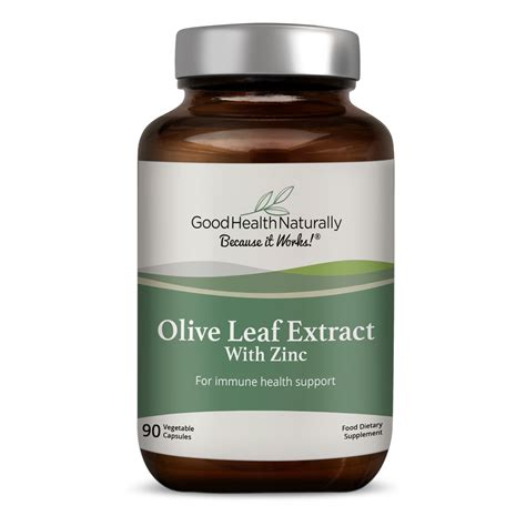 Olive Leaf Extract With Zinc Us Retail