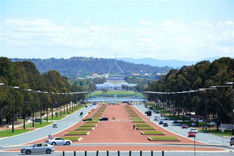 canberra city  australias capital sydney australia gray