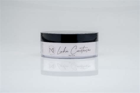 Pó Acrílico Construção Nude 30 40g Majestic Nails Usina das Unhas
