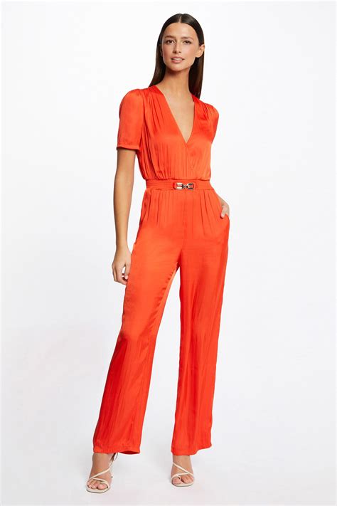 Dames Tops Js Jumpsuit Oranje Morgan De Toi 231PAMAGE ORANGEADE ZEB