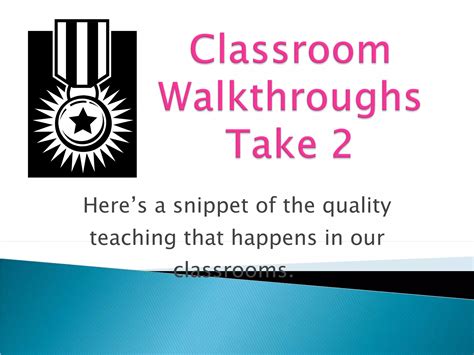 Formative Classroom Walkthroughs How Principals A