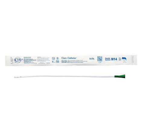 Cure Straight Tip Intermittent Catheter Male