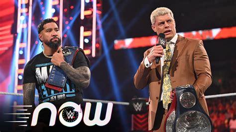 Cody Rhodes And Jey Uso Look To Retake Titles From The Judgment Day Wwe Now Nov 13 2023 Youtube