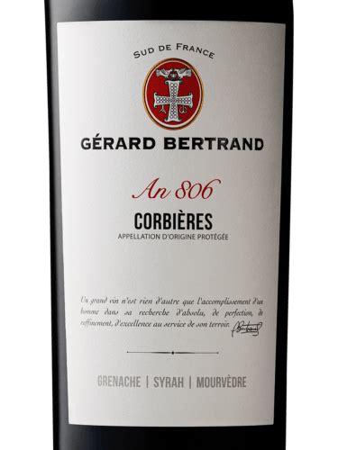 2019 Gérard Bertrand An 806 Corbières Vivino US