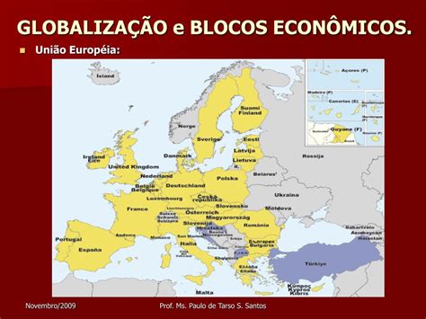 PPT GLOBALIZAÇÃO E BLOCOS ECONÔMICOS PowerPoint Presentation free