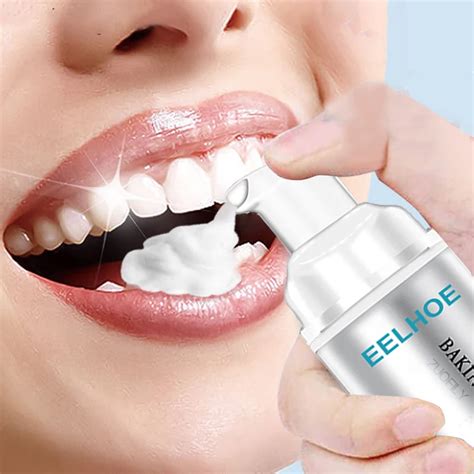 Eelhoe Teeth Cleansing Whitening Mousse Removes Stains Teeth Whitening