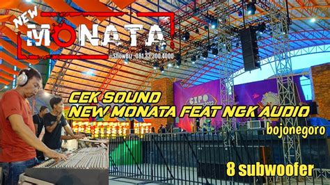 CEK SOUND TERBARU NEW MONATA FEAT NGK AUDIO BOJONEGORO Crality