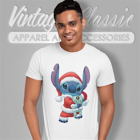 Lilo Stitch Santa Claus Stitch Shirt Vintagenclassic Tee