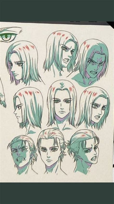 Eren S Design Character Reference Sheet Character Model Sheet Art