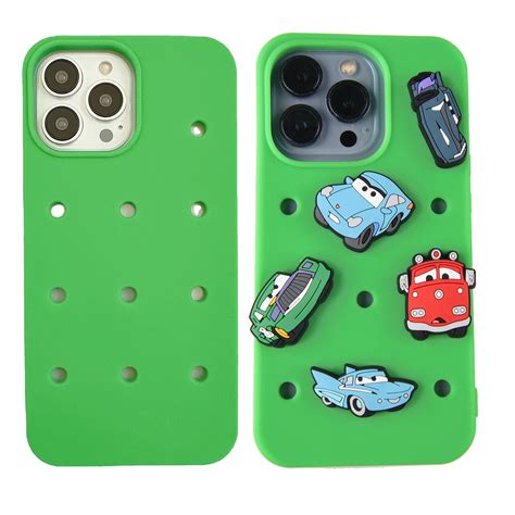 High Quality Waterproof Silicone Cell Phone Case With Holes Diy Phone