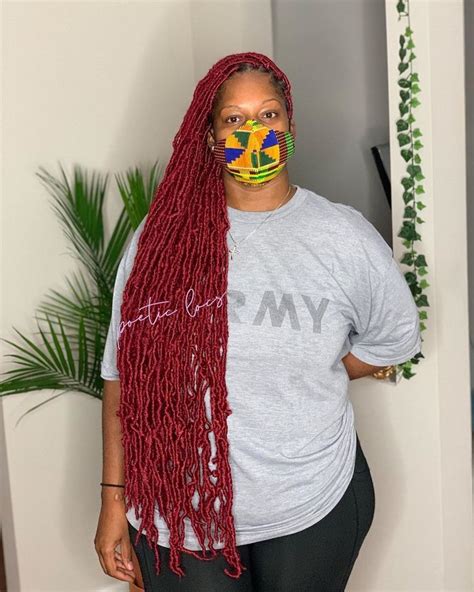 285 Likes 6 Comments Poetic Locs Llc Poeticlocs On Instagram “shes Hot Red This Summer