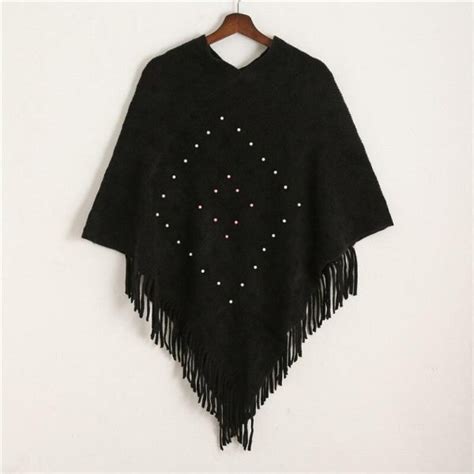 Poncho Femme Moutarde Coloris Poncho Boh Me