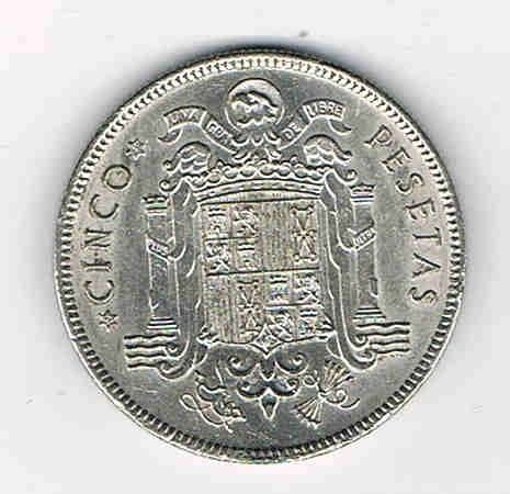 Pi Ce Pesetas Francisco Franco Caudillo Villerscollections