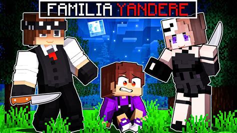 S4ULO foi ADOTADO pela FAMÍLIA YANDERE no Minecraft YouTube